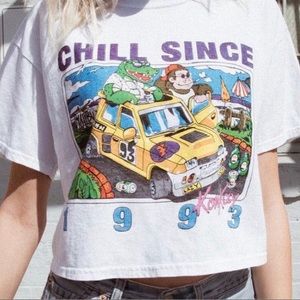 brandy melville Chill since 1993 crop top